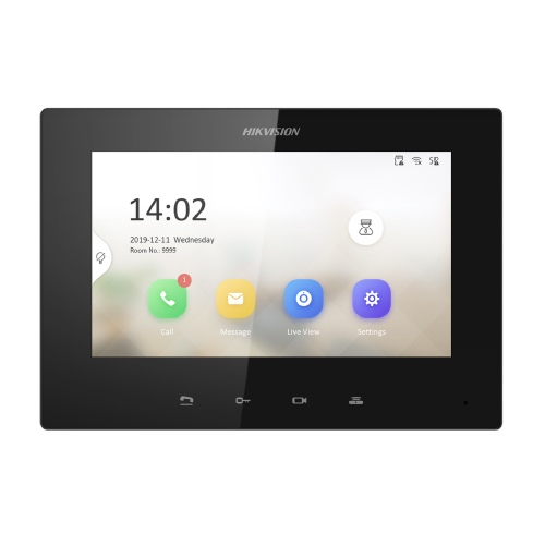 PANTALLA VIDEO PORTERO IP, 7 PULGADAS, SIN HIK-CONNECT