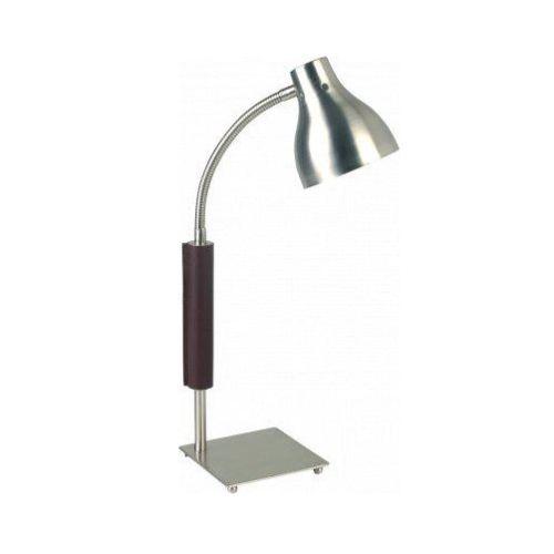 Lampara de escritorio platil con cuero