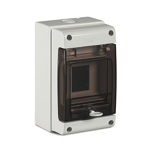 Gabinete estanco 4 bocas IP66 190x112x106