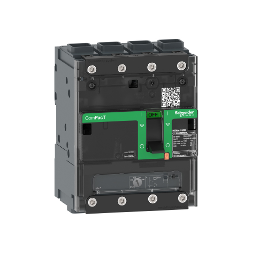 Interruptor automático NSXM 4x100A 25kA 4P4R