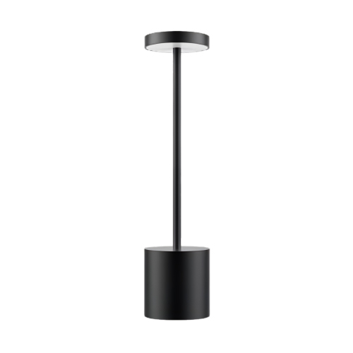 VELADOR LED RECARGABLE 1806 NEGRO