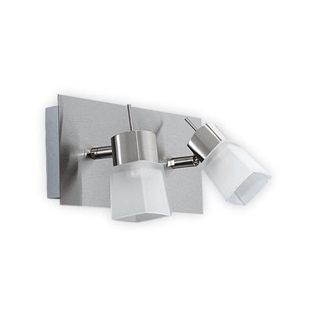 Aplique 2 luces con tulipa portalámpara G9