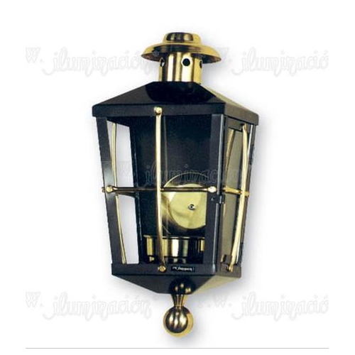 FAROL C/REJA BRONCE NEGRO  Nº24/DBR