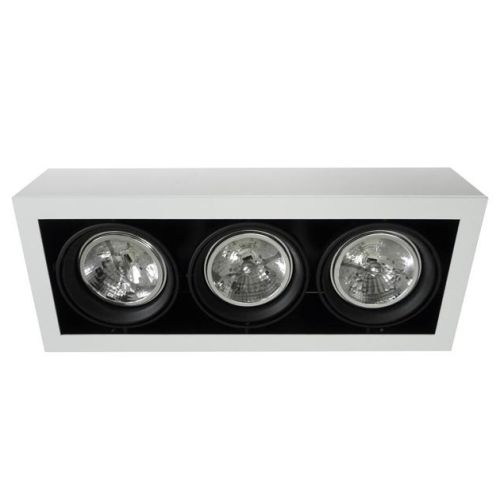 PLAFON P/2 AR111/1 CDMR BLANCO   30/3-P