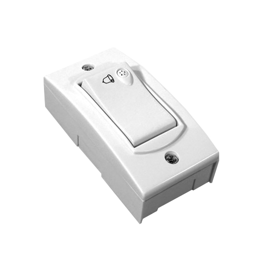 PULSADOR ARMADO BCO. EXTRA CHATO 50402/2