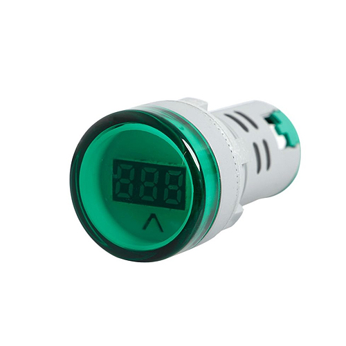 Voltimetro Digital Verde 22mm