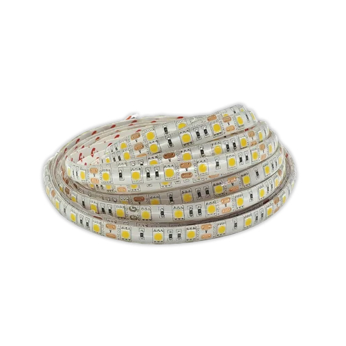 CINTA 120 LED X MTS 12V IP20 5MM BLANCO CALIDO X 5 MTS