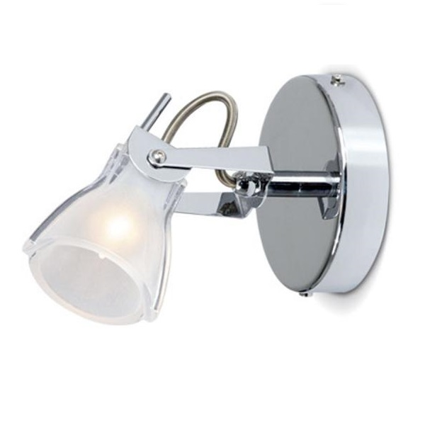 Spot 1 luz c/tul. cromo g9 60W