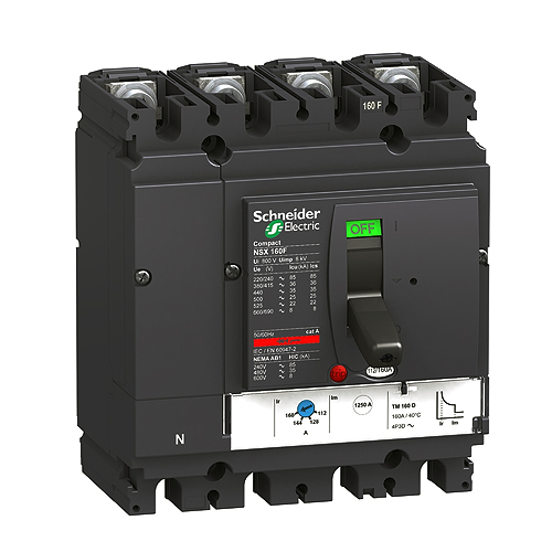 INT.AUT.NSX160F 4X125A 36KA TMD125 4P3D 30641