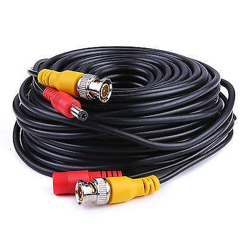CABLE ARMADO CON ALIMENTACION Y VIDEO PARA CAMARAS DE SEGURIDAD