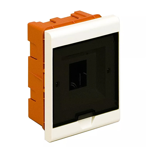 Caja para térmica de embutir 4 módulos blanco