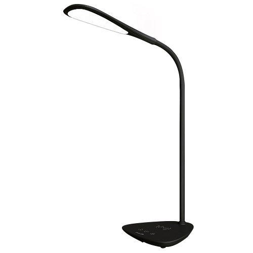 Lámpara de LED 6w 250lm de escritorio dimerizable negra