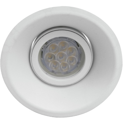 Embutido dicro movil gu10 10cm blanco