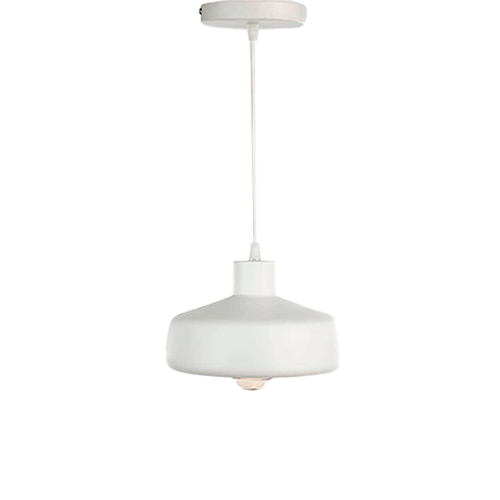 Colgante E27 chico ex1000 blanco