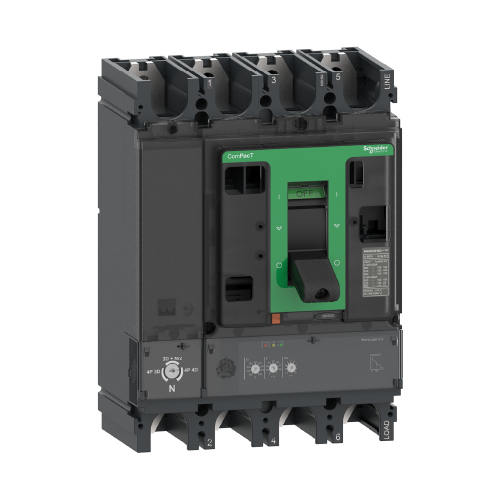 Interruptor automático 4 polos 400A 70kA