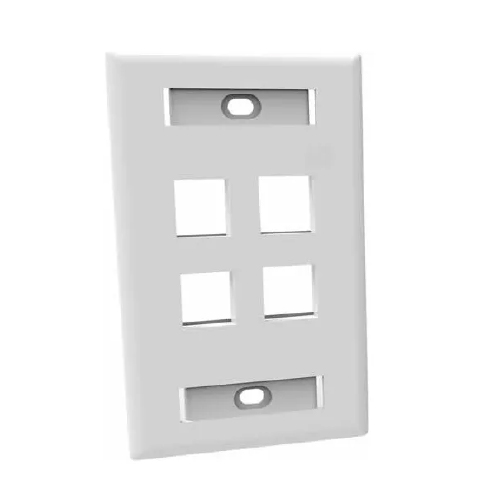 FACEPLATE 4P BLANCO (DESCARGADO)