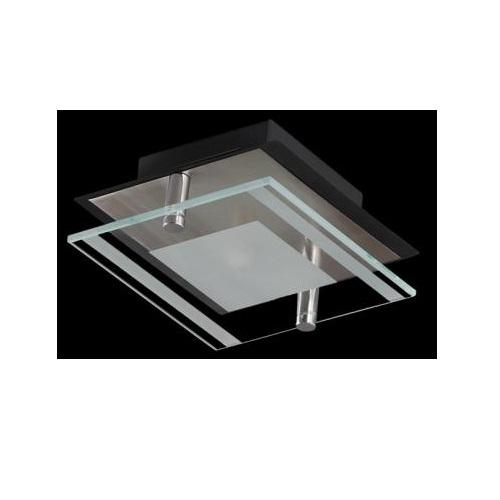 APLIQUE 2X40W G9 GRIS/CROMO CUBO 3205-GC