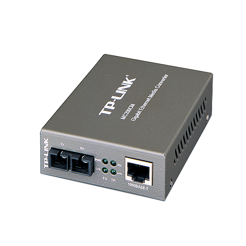 MEDIA CONVERTER MULTIMODO, CONECTOR SC, 10/100/1000Mbps