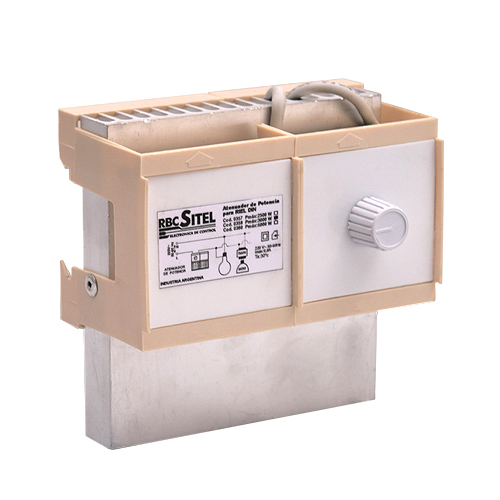 ATENUADOR P/5000W. P/RIEL DIN    0360