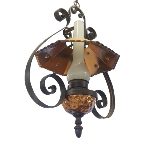 COLGANTE 1 LUZ C/COBRE J 473 001