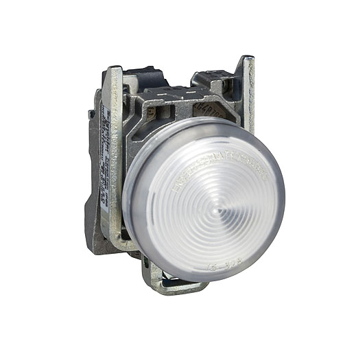 LENTE 220VCA   C/LED  Bco.   XB4-BVM1