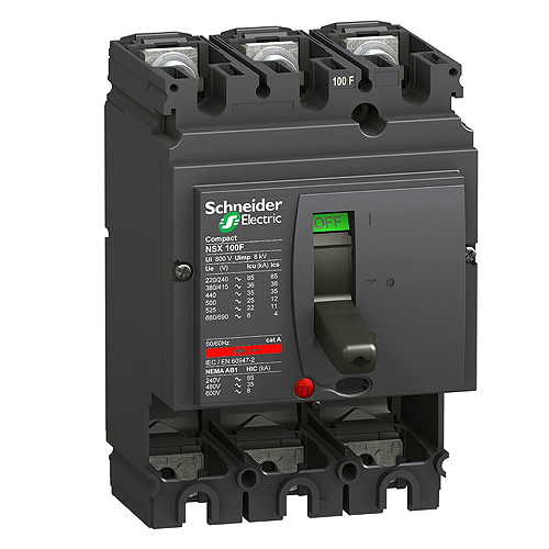 INT.S/RELÉ NSX100F 3X100A 36KA  29003