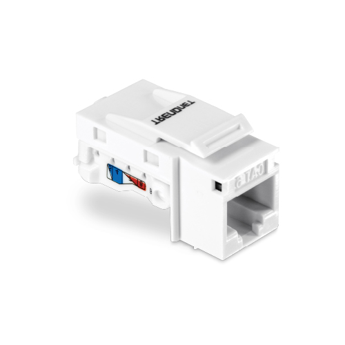 JACK RJ45 CAT6 BLANCO (NO REQUIERE IMPACTADORA)