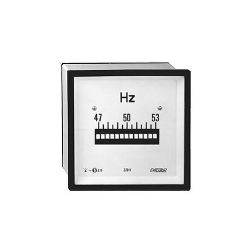 FRECUENCIMETRO A LENGUETAS 47-53HZ 96X96