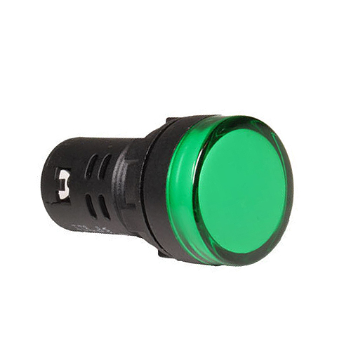 Amperimetro Digital Verde 22mm