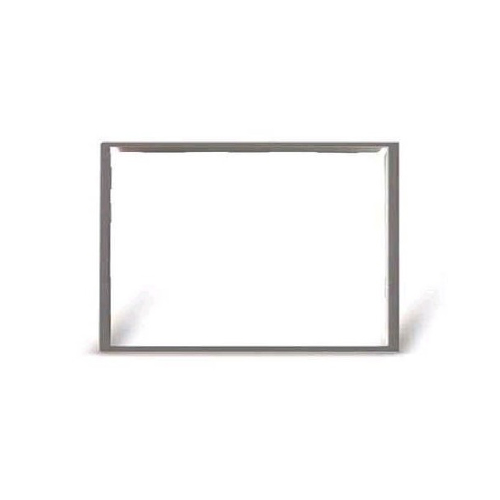 Ribete de terminación 8 módulos gris