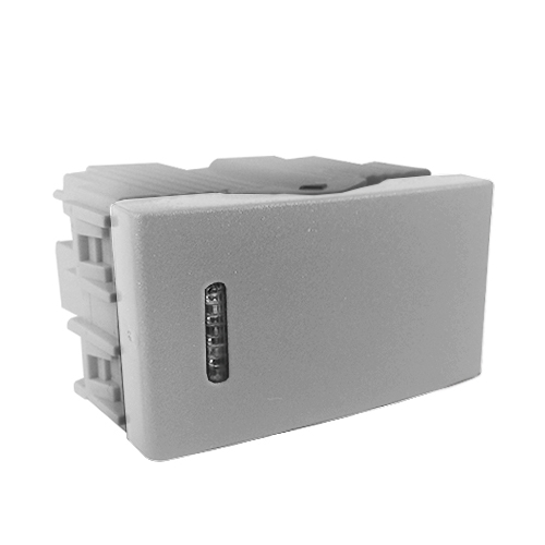 Interruptor 1 punto unipolar blanco