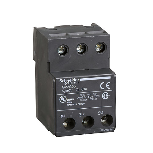 BORNERA P/ALIM.D/BARRAS GV2-G  GV2G05