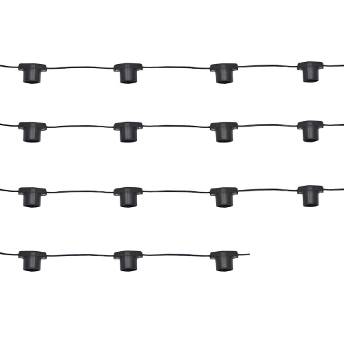 Guirnalda 10m 15 portalámparas