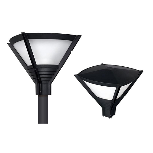 Farola c/columna 3mtrs luz de led 75W 4000K