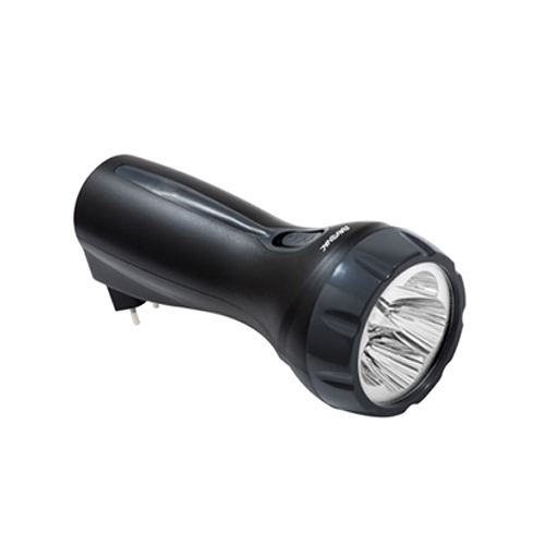 Linterna recargable 5 led 38m de alcance