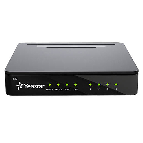 Central telefonica IP para 20 usuarios- 4 puertos analogicos