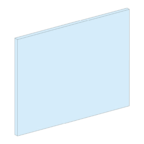 Obturador para modulos DIN tira por un metro