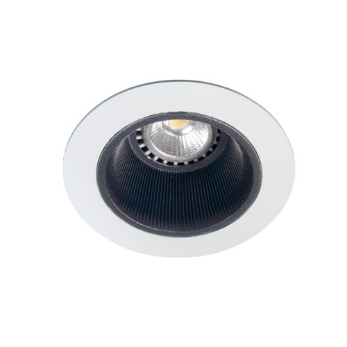 Spot antideslumbrante Still para GU10 blanco con interior negro