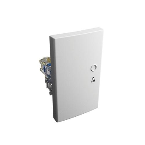 PULSADOR UNIP.GRANDE 10A.BCO.45451