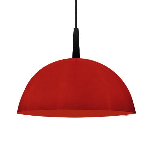 COLGANTE DE POLIPROP.E27 ROJO 35CM 326/B ROJA