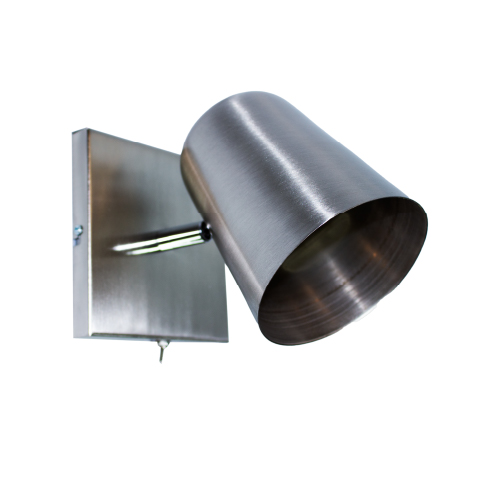 Aplique 1 luz E27 Baby con interruptor platil
