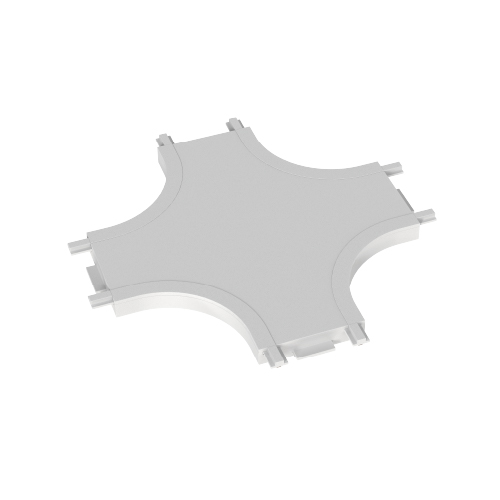 CONECTOR TIPO X PLANO  P/ RIEL MAGNETICO SKYLINE BLANCO