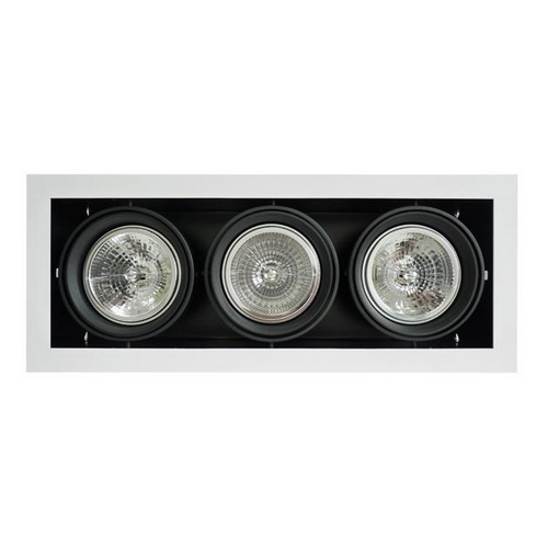 EMBUTIDO AR111 3X50W PLATIL 30/3