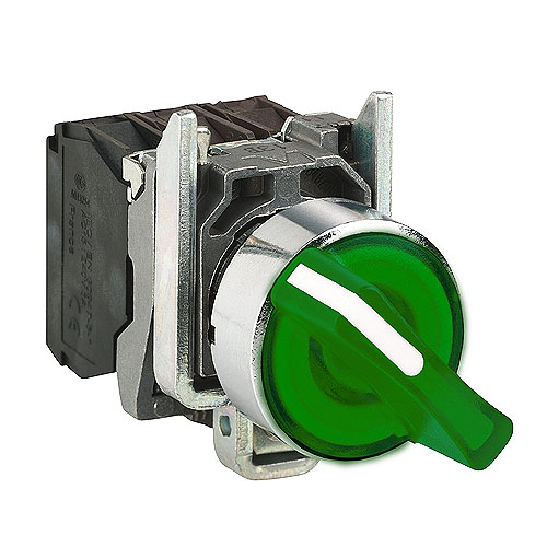 SELEC LUM. MET VERDE 24V  XB4BK123B5