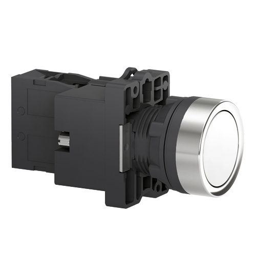 PULS.LUM.C/LED BLANCO 24VAC/CC 1NA XA2EW31B1