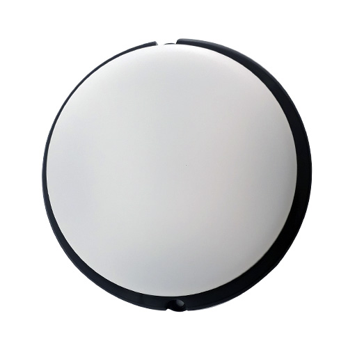 Tortuga led redonda negra 12W luz neutra 4500K