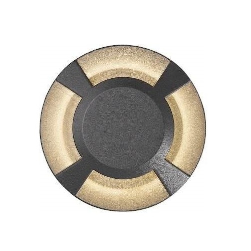 Embutido de LED 1x7w luz cálida de aluminio de pared 4 rajas