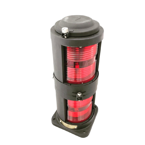 Artefacto naval doble babor 112,5º rojo