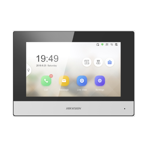 PANTALLA VIDEO PORTERO IP CON WiFi , 7 PULGADAS TACTIL, CON HIK-CONNECT