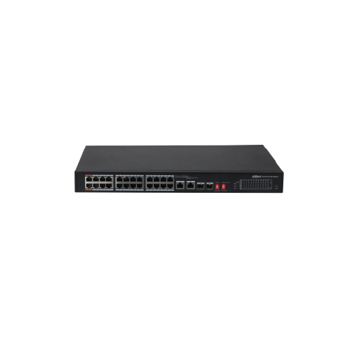 SWITCH 24 PUERTOS PoE + 2 SFP